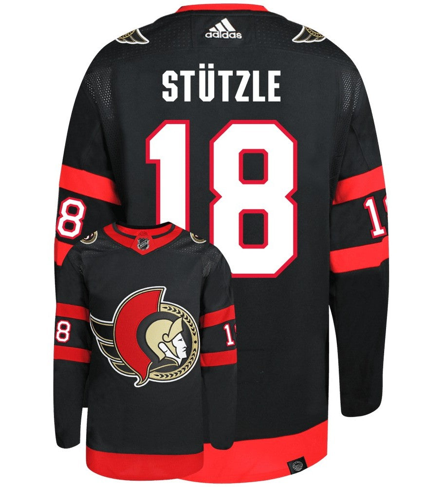 Tim Stutzle Ottawa Senators Adidas Primegreen Authentic NHL Hockey Jersey