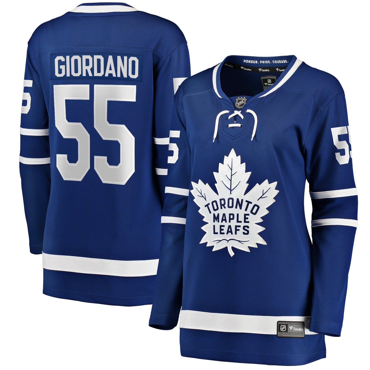 Women's Fanatics Branded Mark Giordano Blue Toronto Maple Leafs Home Breakaway Player Jersey