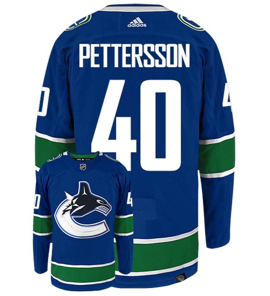 Elias Pettersson Vancouver Canucks Adidas Primegreen Authentic NHL Hockey Jersey