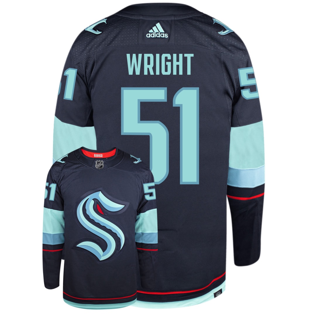 Shane Wright Seattle Kraken Adidas Primegreen Authentic NHL Hockey Jersey
