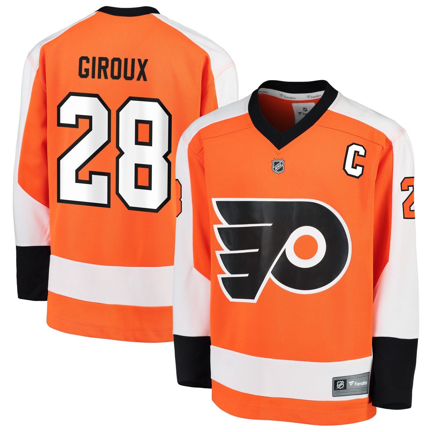 Claude Giroux Philadelphia Flyers Fanatics Branded Youth Replica Player Jersey - Orange