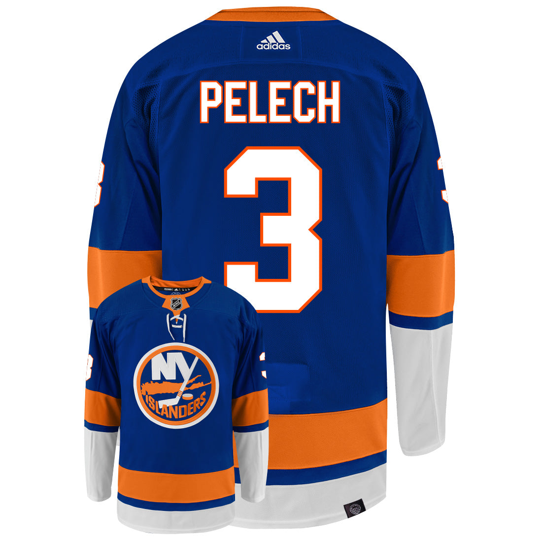 Adam Pelech New York Islanders Adidas Primegreen Authentic NHL Hockey Jersey