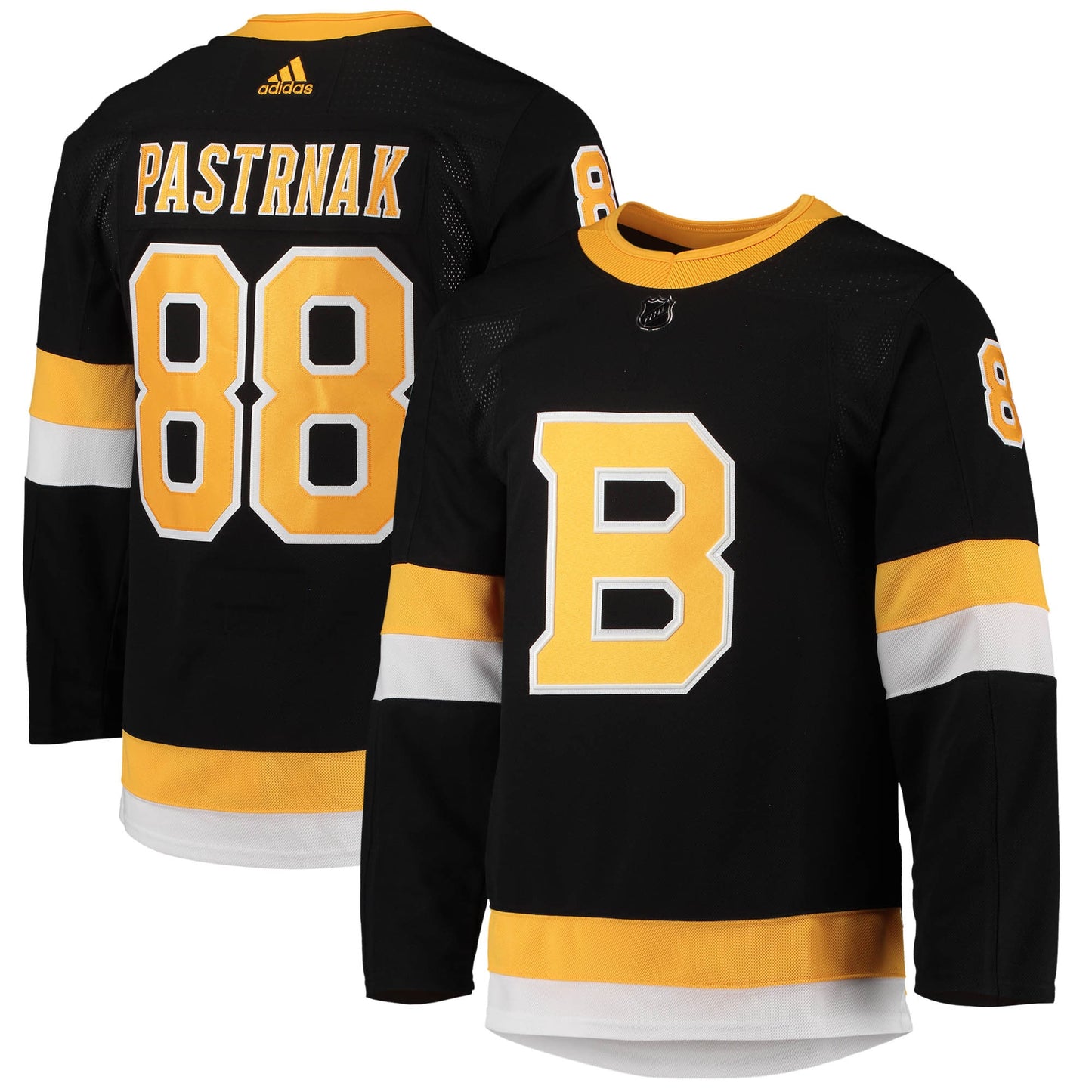 David Pastrnak Boston Bruins adidas Alternate Primegreen Authentic Pro Player Jersey - Black
