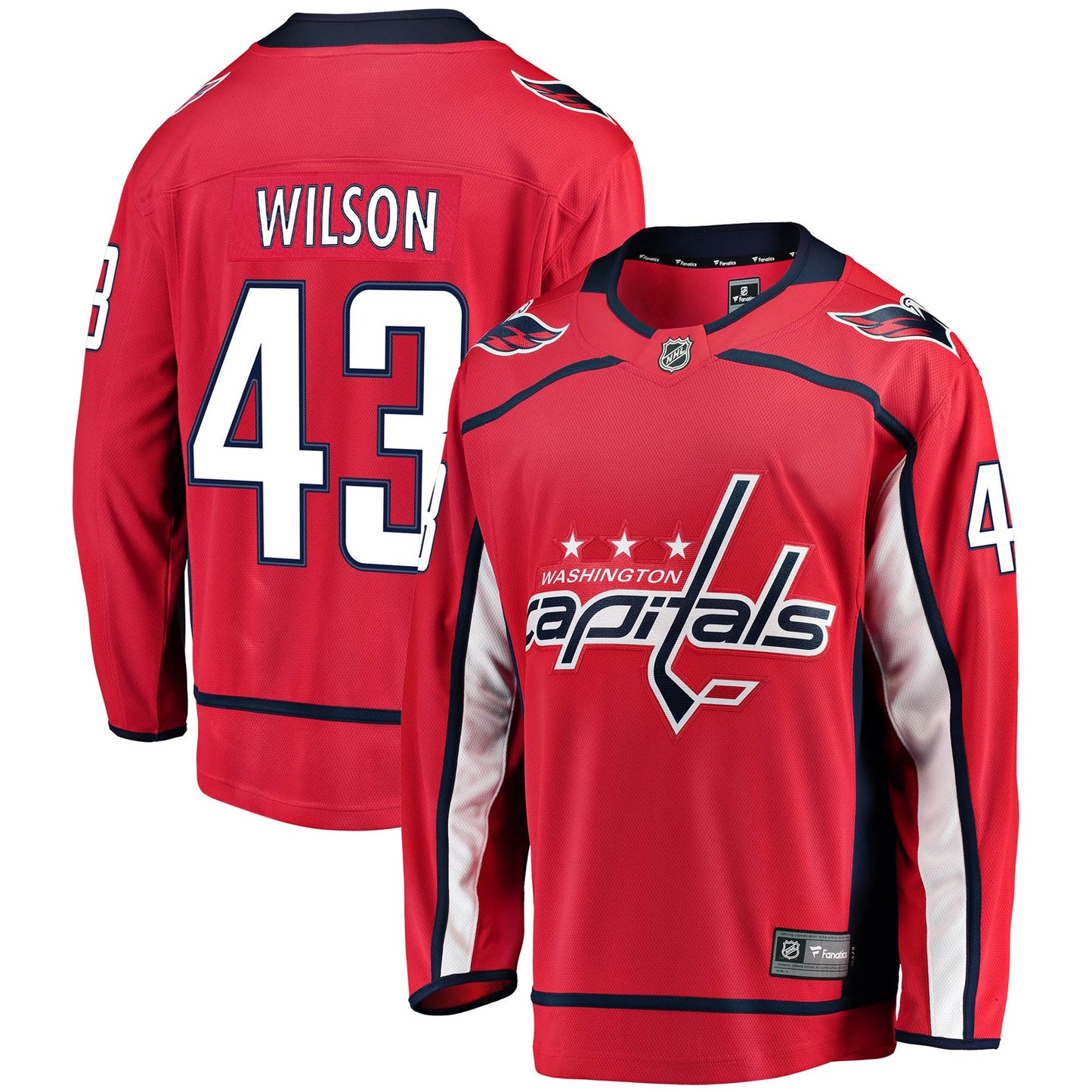 Tom Wilson Washington Capitals Fanatics Branded Home Premier Breakaway Player Jersey - Red