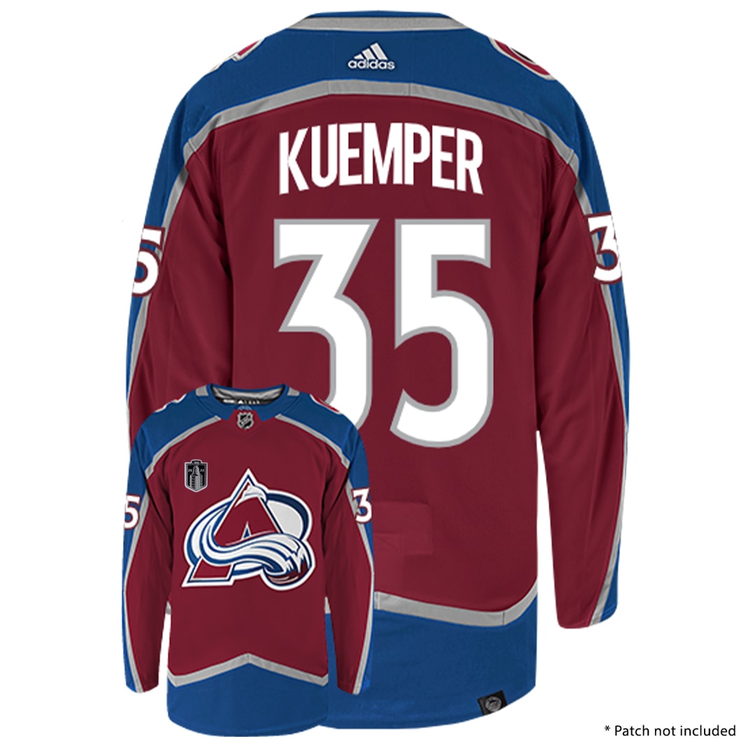 Darcy Kuemper Colorado Avalanche Adidas Primegreen Authentic NHL Hockey Jersey