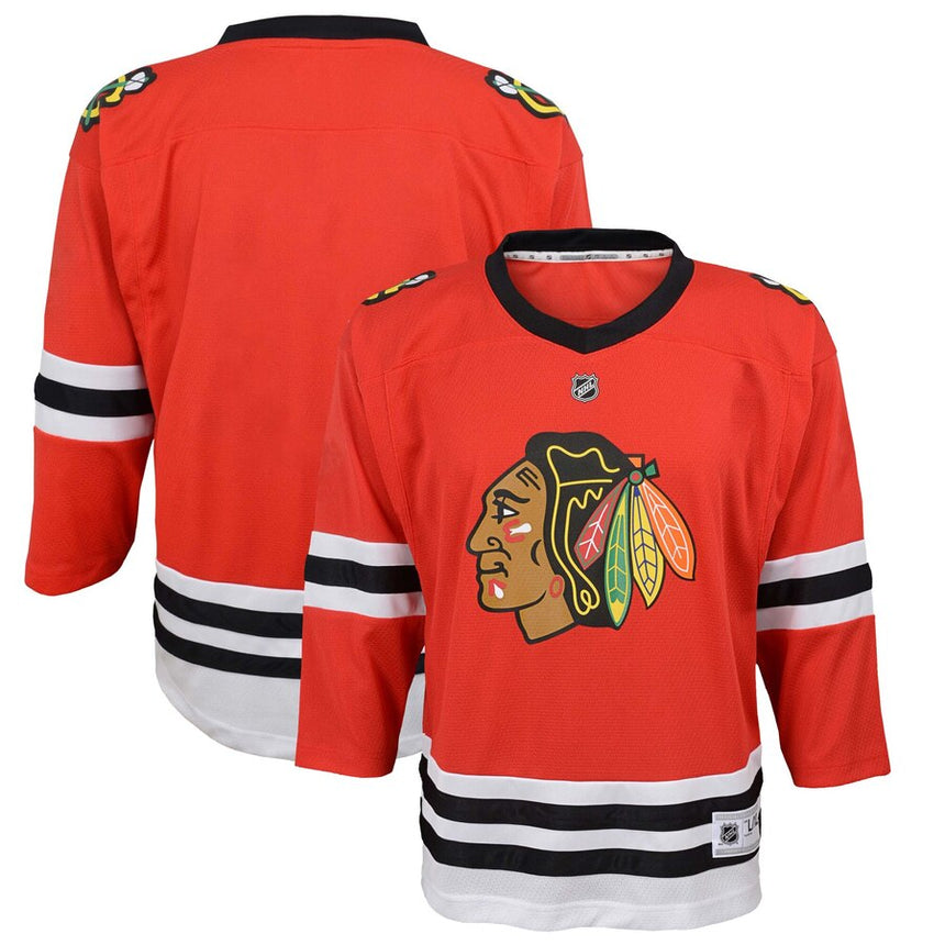 Chicago Blackhawks Blank Red Toddler Jersey (2T-4T)