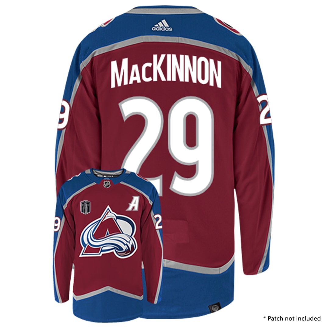 Nathan MacKinnon Colorado Avalanche Adidas Primegreen Authentic NHL Hockey Jersey