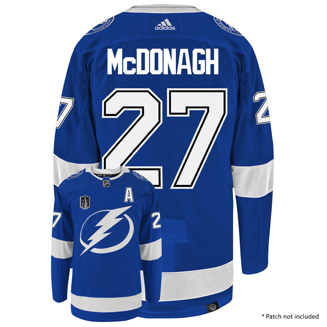 Ryan McDonagh Tampa Bay Lightning Adidas Primegreen Authentic NHL Hockey Jersey